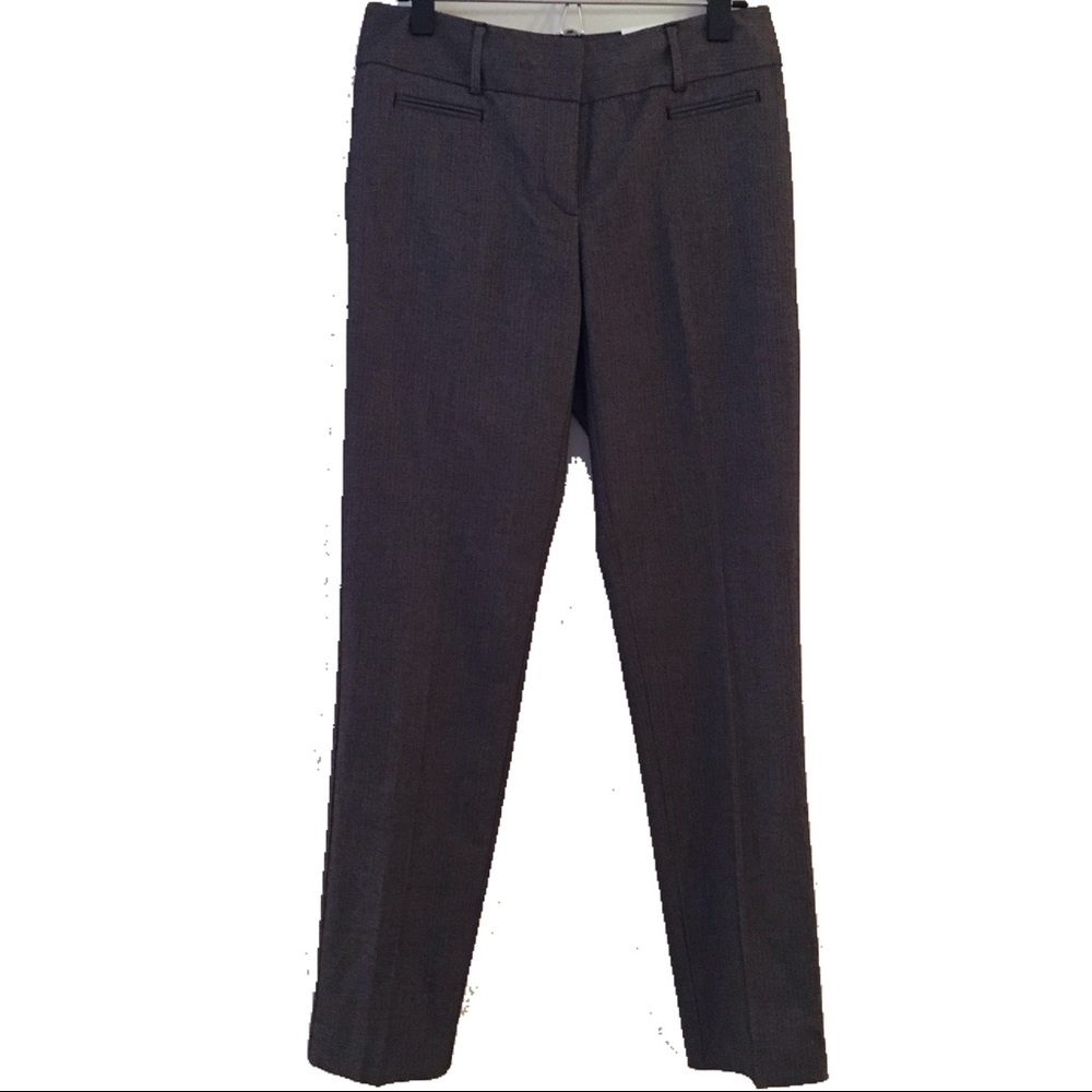 Ann Taylor Loft NWT Curvy Trouser Gray size 2